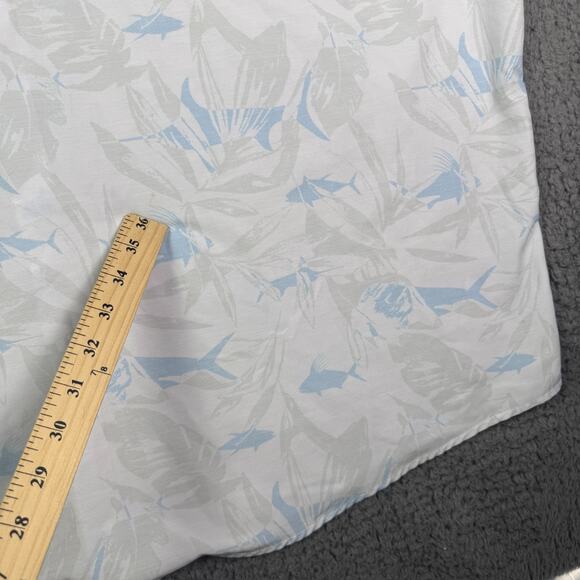 Huk Kona Shirt Mens 3XL White Fishing Performance Stretch Button Down Fish Print - Picture 10 of 13